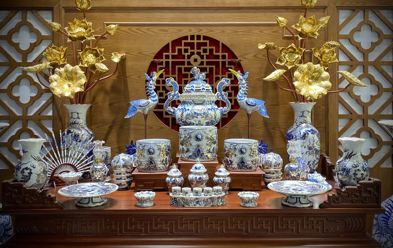 Bộ Đồ Thờ Đầy Đủ