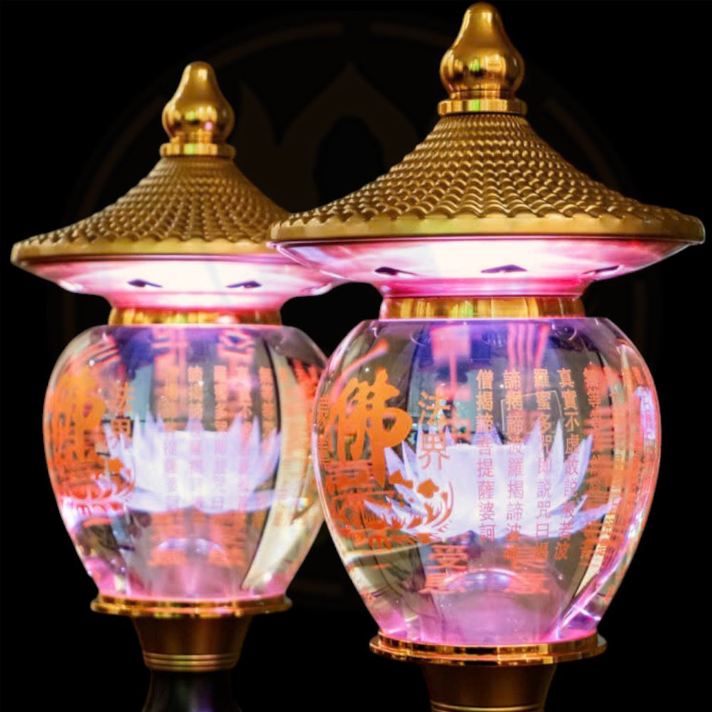Đèn điện pha lê 1 cầu oval có mái thân hợp kim