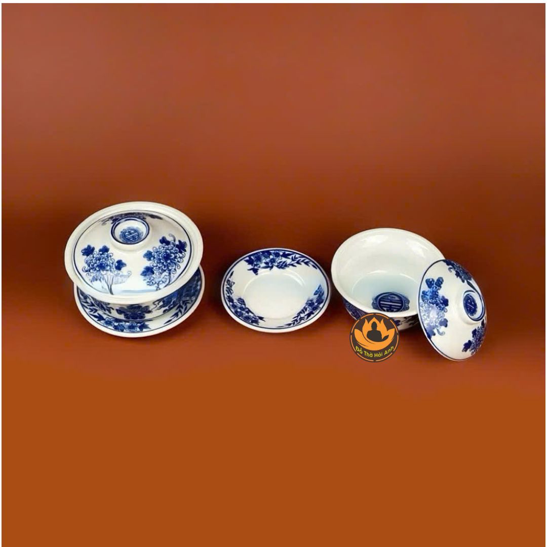 Trà Sâm Rồng Men Lam