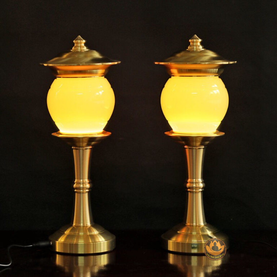 Bộ đồ thờ đá xanh ngọc tâm kinh hoa sen