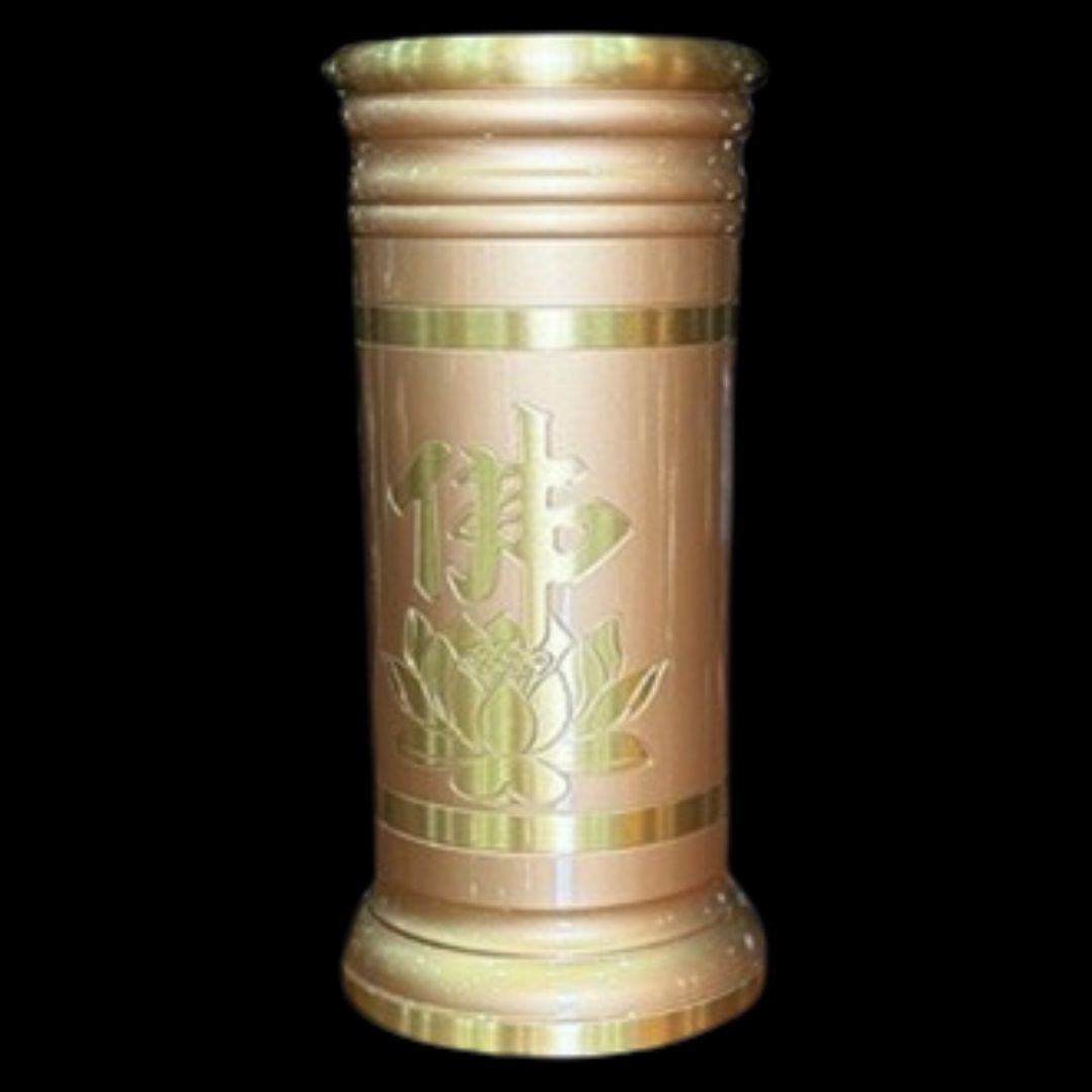 Ống Hương Đồng Vàng