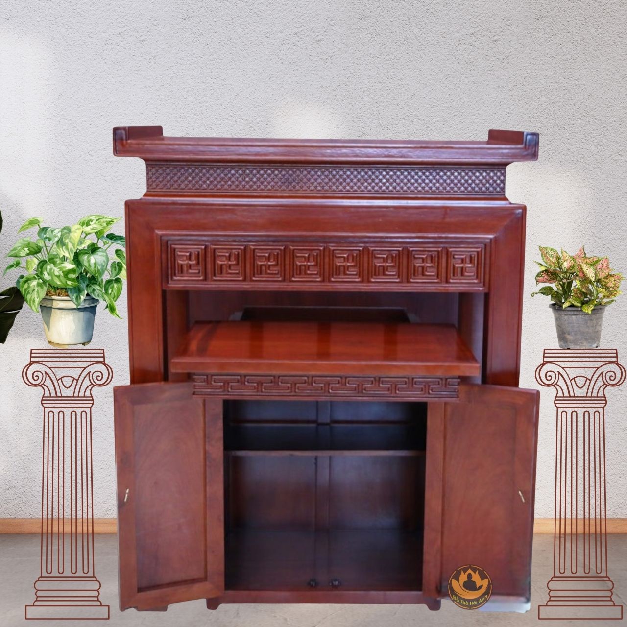 Ban Thờ Phật, Ban Thờ Gia Tiên, Gỗ Cao Cấp, Nhiều Kích Thước