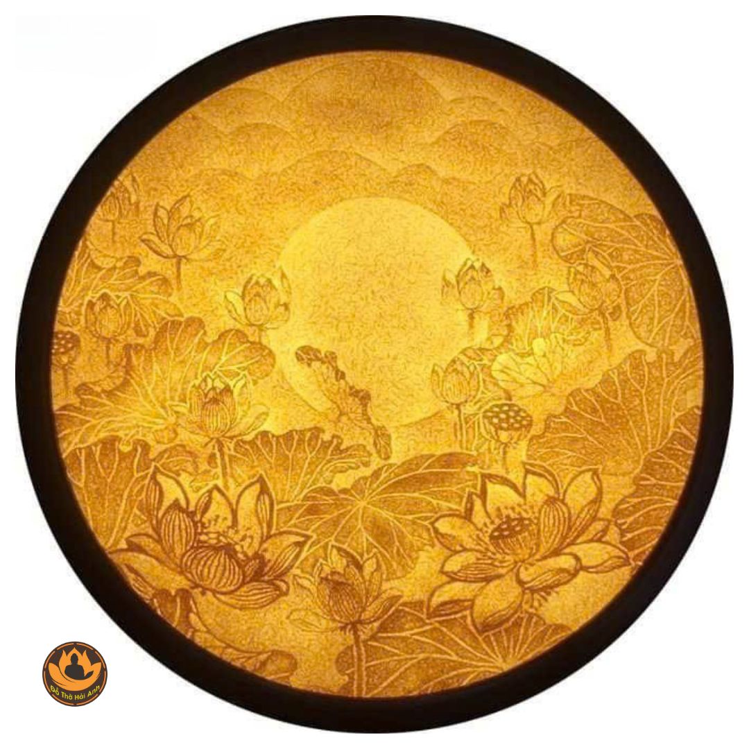 Tranh Trúc Chỉ Mandala Tròn -TC001