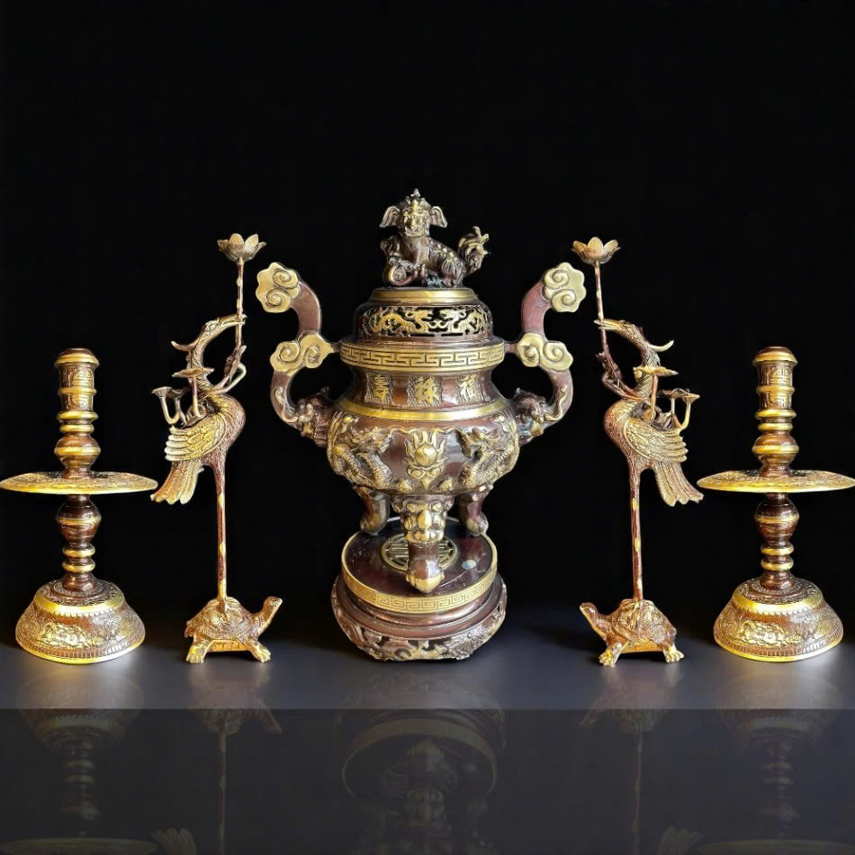 Bộ Đồng Cạo Ngũ Sự 40cm , 50cm, , 60cm