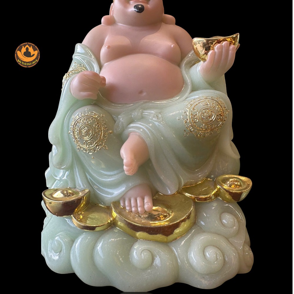 Tài địa đá xanh ngọc vàng kim lục bảo , Chiêu tài Hút Lộc , Phú Qúy Niên .