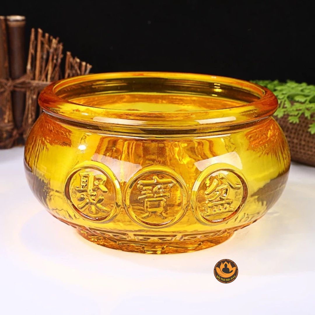 Bát Tụ Bảo Hổ Phách