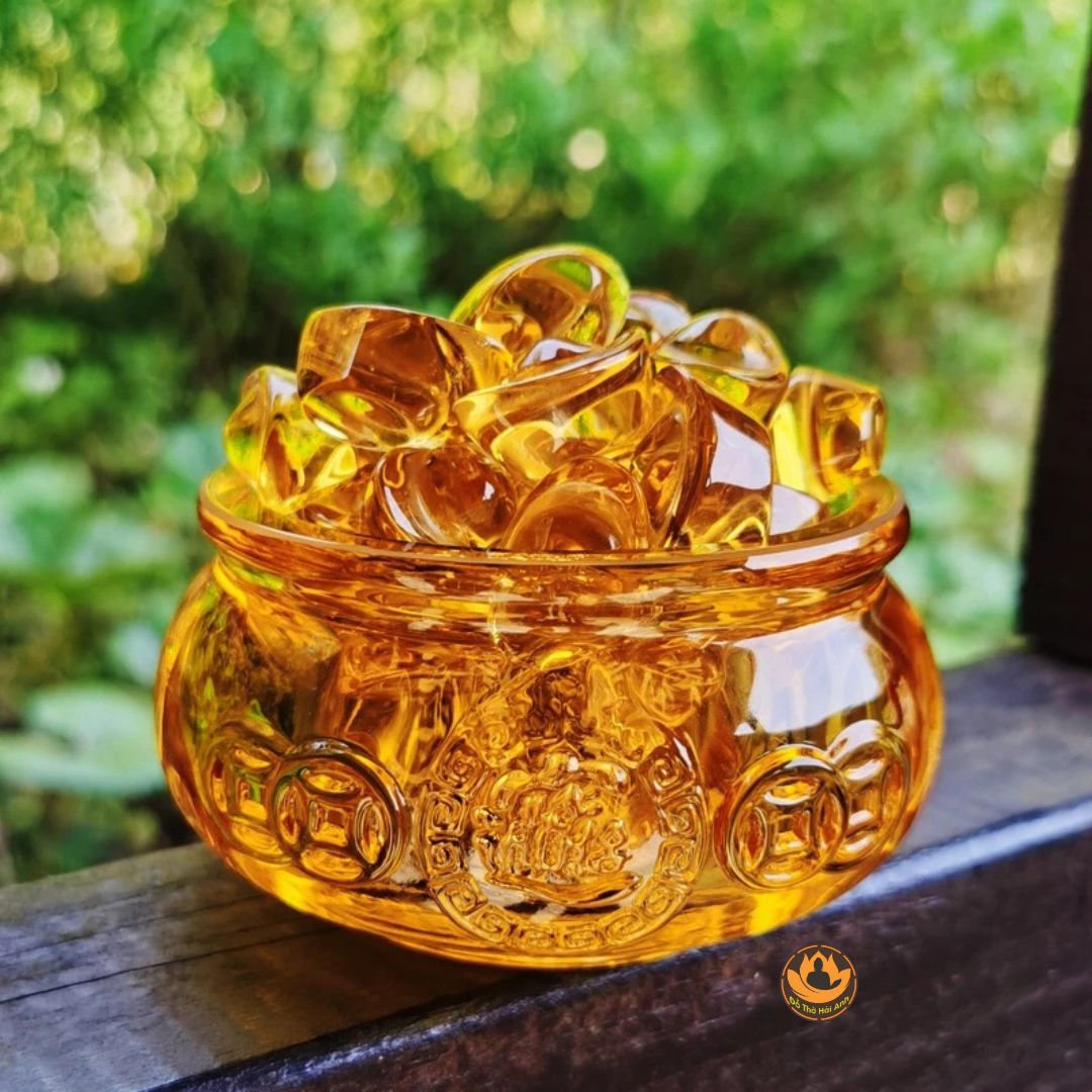 Bát Tụ Bảo Hổ Phách