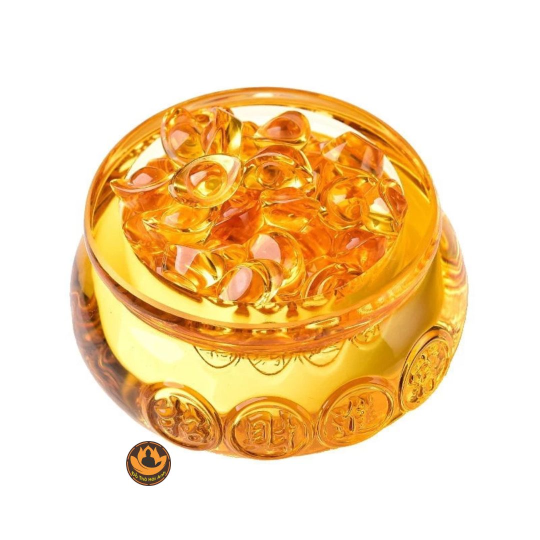 Bát Tụ Bảo Hổ Phách