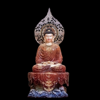 Bộ tượng Hoa nghiêm tam thánh cao cấp