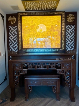 Đồ Thờ Hải Anh Triển Khai Công Trình Phòng Thờ Gia Tiên Cho Chú Hải ở Hai Bà Trưng - Hà Nội ngày 14.5.2025