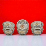 Bát Thờ Men Rạn Vàng Kim