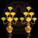 Đèn Sen Bình Hoa Lưu Ly 7 Bông