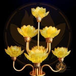 Đèn Sen Bình Hoa Lưu Ly 7 Bông