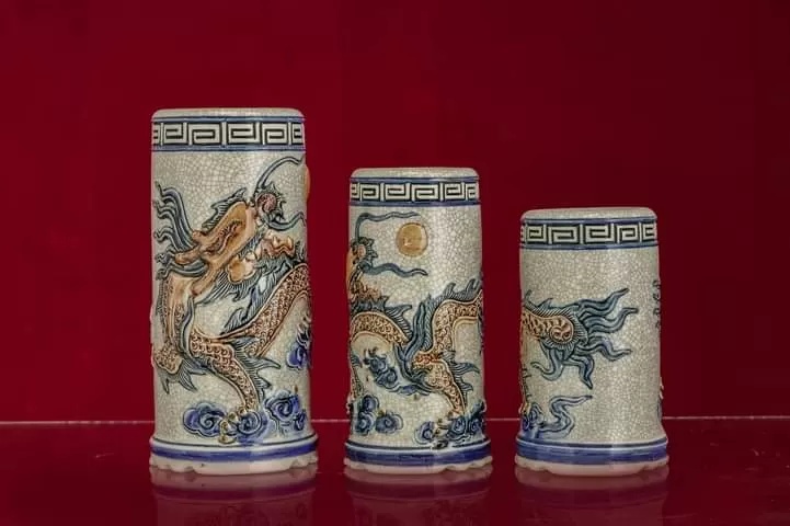 Ống Hương Rồng Men Rạn