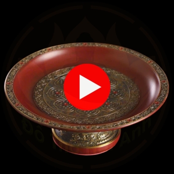 Mâm Bồng Đồng Hoa Văn – Đồ Thờ Cúng Truyền Thống Tinh Xảo