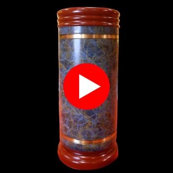 Ống Hương Đồng Hoa Văn – Đồ Thờ Cúng Truyền Thống & Phong Thủy Linh Thiêng