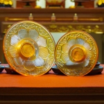 Bộ Đồ Thờ Đồng Vàng Lưu Ly – Chiêu Tài Tụ Lộc, Tôn Nghiêm Không Gian Thờ Tự
