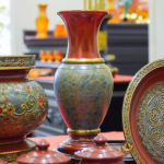 BỘ ĐỒ THỜ ĐỒNG HOA VĂN CAO CẤP