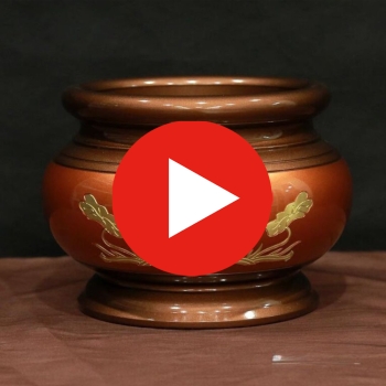 Bát Hương Bằng Đồng Hoa Sen Chữ Phật Cao Cấp - Trang Nghiêm và Sang Trọng