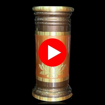Ống Hương Đồng Nâu Đỏ – Đồ Thờ Cúng Truyền Thống & Phong Thủy Cát Tường