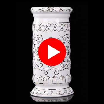 Ống Hương Trắng Kim – Đồ Thờ Cúng Thanh Tịnh & Sang Trọng