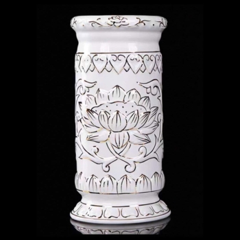 Ống Hương Trắng Kim – Đồ Thờ Cúng Thanh Tịnh & Sang Trọng