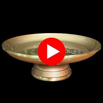 Mâm Bồng Đồng Vàng – Biểu Tượng Phú Quý & Trang Nghiêm Trong Thờ Cúng