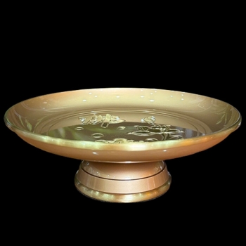 Mâm Bồng Đồng Vàng – Biểu Tượng Phú Quý & Trang Nghiêm Trong Thờ Cúng