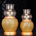 Đèn Dầu Lưu Ly Viền Hoa – Đồ Thờ Cúng Cao Cấp & Ánh Sáng Phúc Lành