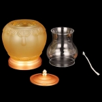 Đèn Dầu Lưu Ly Viền Hoa – Đồ Thờ Cúng Cao Cấp & Ánh Sáng Phúc Lành