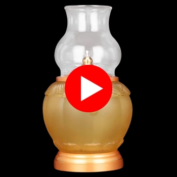 Đèn Dầu Lưu Ly Viền Hoa – Đồ Thờ Cúng Cao Cấp & Ánh Sáng Phúc Lành