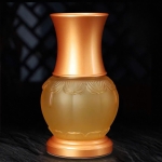 Lọ Hoa Lưu Ly Viền Hoa – Đồ Thờ Cúng Sang Trọng