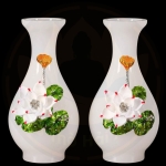 Lọ Hoa Ngọc Hoa Sen Đồng – Biểu Tượng Hoa Sen Trắng Thanh Khiết & Thịnh Vượng