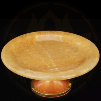 Mâm Bồng Ngọc Viền Đồng – Đồ Thờ Cúng Cao Cấp & Phong Thủy Trang Nghiêm