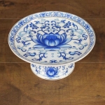 Mâm Bồng Sen Nổi Trắng Xanh – Đồ Thờ Cúng Thanh Tịnh & Phong Thủy An Lành