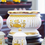 Bát Hương Sứ Tâm Kinh Trắng – Thanh Tịnh Tối Giản, Hiển Lộ Phật Tâm