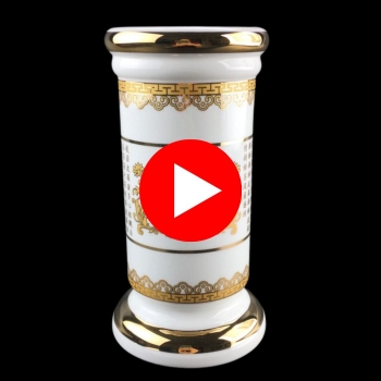 Ống Hương Tâm Kinh Trắng – Đồ Thờ Cúng Thanh Tịnh & Linh Thiêng