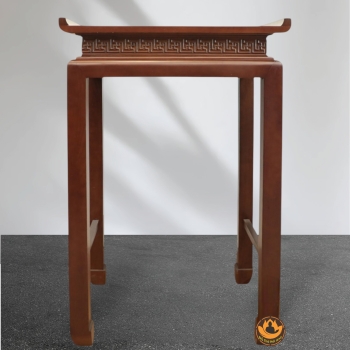 Bàn Thờ Gia Tiên, Bàn Thờ Phật, Bằng Gỗ Sồi Màu Óc Chó