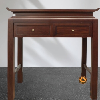 Bộ Bàn Thờ Gia Tiên, Bàn Thờ Phật Bằng Gỗ Gõ - Vẻ Đẹp Trang Nghiêm & Bền Vững