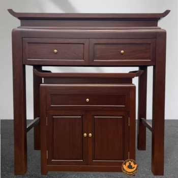 Bộ Bàn Thờ Gia Tiên , Bàn Thờ Phật Bằng Gỗ Gõ