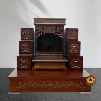 Ban Thờ Thần Tài Thổ Địa Mái Bằng Hiện Đại