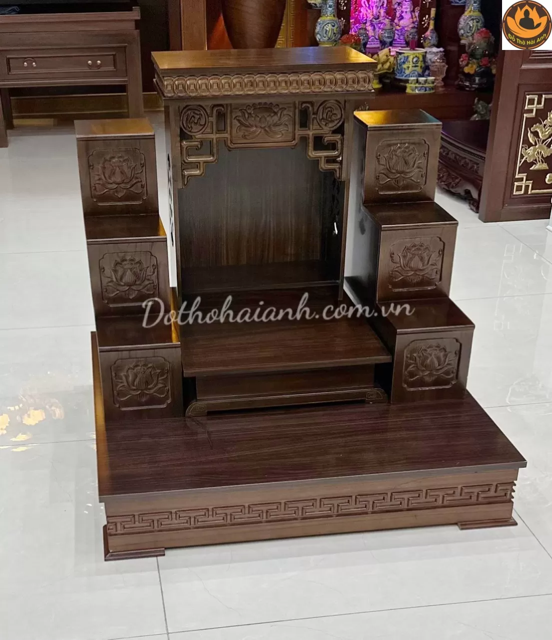 Ban Thần Tài Hiện Đại Sen Phủ Màu 631