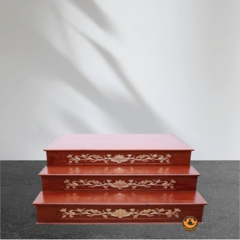 Kệ Kê Ban Thờ Thần Tài Thổ Địa Ba Gian Thái Hòa Hưng Vượng