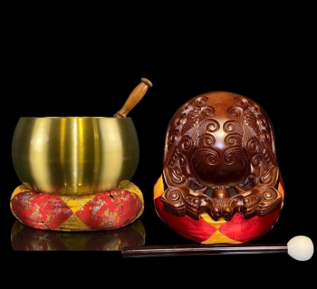 Chuông Đài Loan Cát Tường – Chuông Đồng Tụng Kinh Cao Cấp, Âm Thanh Thanh Tịnh