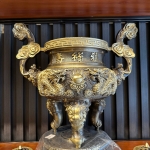 Đỉnh Đồng Cạo 2 Công Nghệ Màu Giả Cổ 45cm