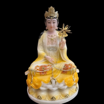 Tượng Tây Phương Tam Thánh Ngồi Đế Sen 12''