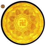 Tranh Trúc Chỉ Mandala Tròn -TC001