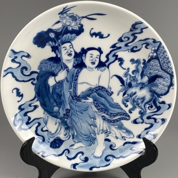 Đĩa Sứ Hòa Hợp Nhị Tiên