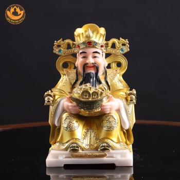 Tượng Thần Tiền Đá Thạch Anh Cao Cấp