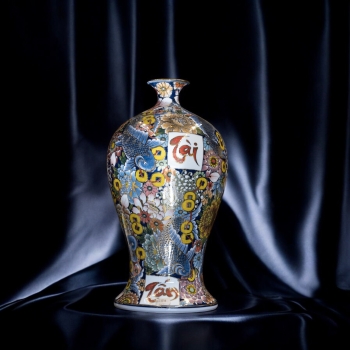 Mai Bình Tài Lộc Lý Ngư Liên Hoa